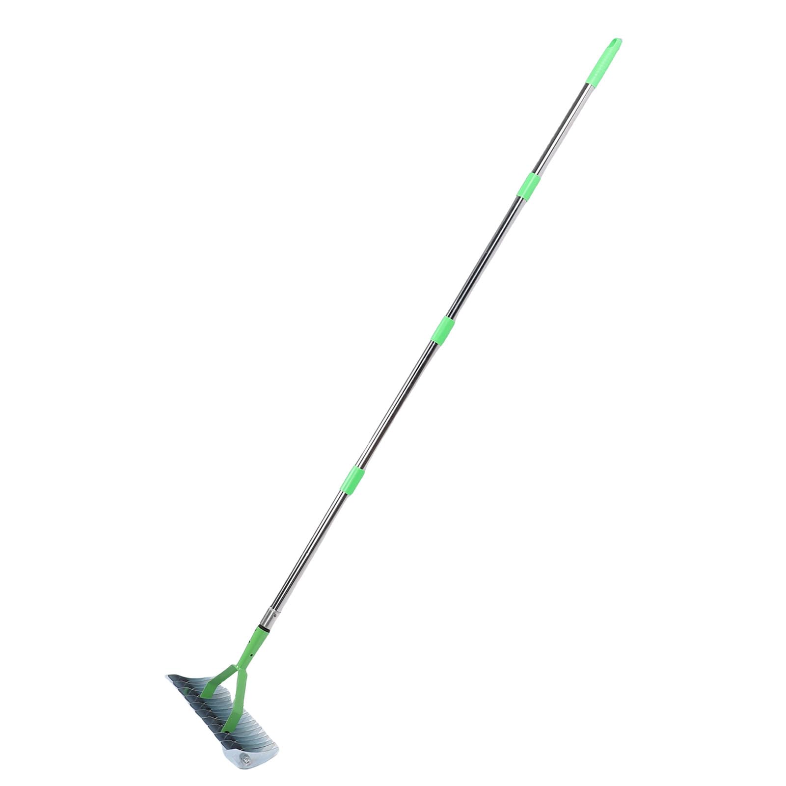Rastrillo Escarificador de Acero Inoxidable, 2 en 1 con