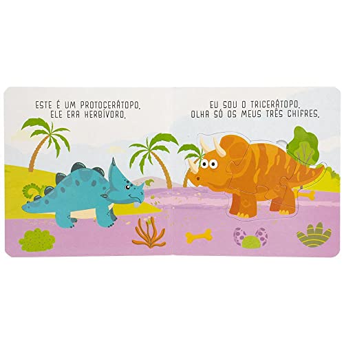Meu Livro Quebra-cabeça: Dinossauro