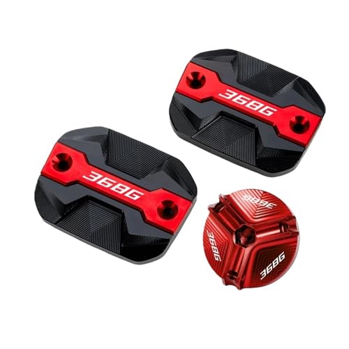 Couvercle liquide frein moto anti fuite réservoir alu pour 368G 368E
