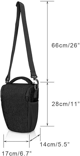 Caden CN1076D1-2BK Dslr/Slr Camera Shoulder Bag Case With Adjustable Shoulder Strap thumb #7