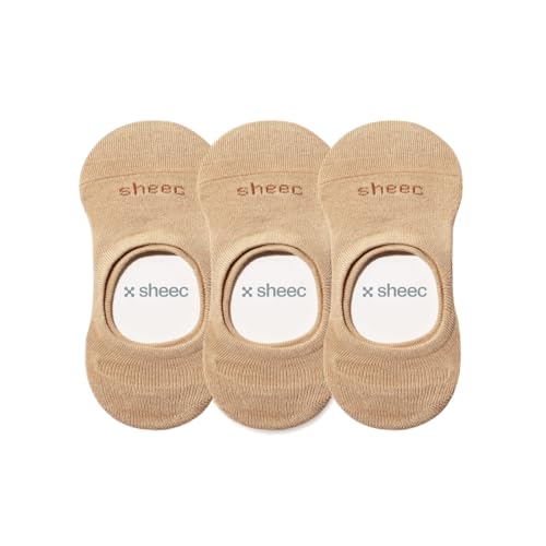 Image of SHEEC Women's No Show Active Socks - Thin Breathable Durable Liners, Non Slip Snug Fit for Sneakers Boat Shoes, 3 or 6 Pairs