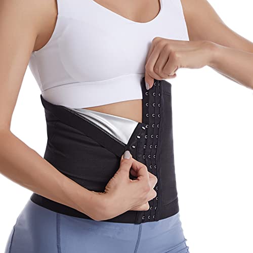 KOEMCY Gaine Amincissante Ventre Plat Femme Taille Body Sculptant Waist Trainer Corset Bustier Minceur Shapewear Ceinture Abdominal Post Accouchement (S/M)