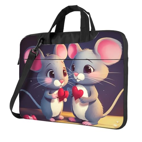 Sac à bandoulière pour ordinateur portable avec poignée sacoche notebook housse pc