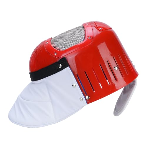 Casque de maille métallique respirant enfants sabre utilisation épée