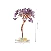 Warmhm 2 Stuks Kristallen Boom Decoraties Chinese Decoratie Eettafel Decoratie Huis Decoratie Geluksbrenger Bonsai Boom Edelsteen Bonsai Boom Bonsai Boom Desktop-Ornament - Afbeelding 8