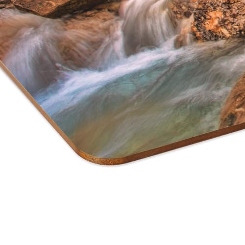 Sets de table liège cascade napperons grand format soleil levant 4 pièces