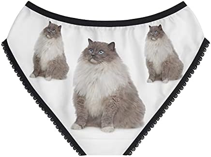 SpreadPassion Ragdoll Cat Panties, Ragdoll Cat Underwear, Briefs, Cotton Briefs, Funny Underwear, Panties For Women