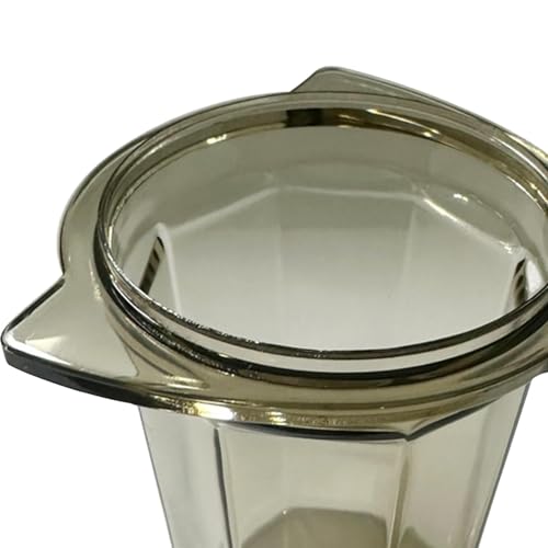 Taza de café molido y recipiente medidor de PC transparente para filtro espresso 3