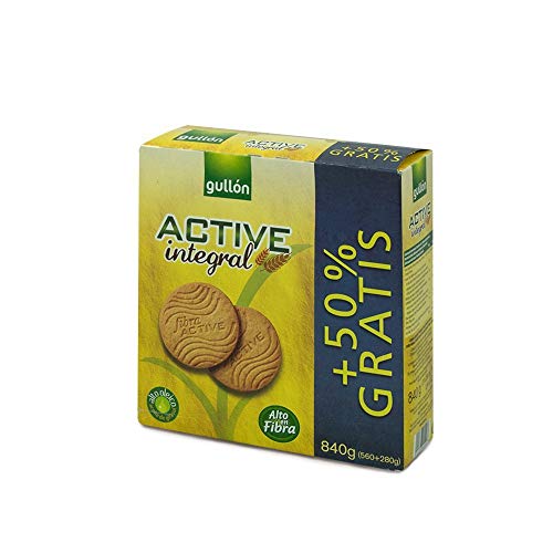 Gullón Galletas Fibra Integral Active, 840g