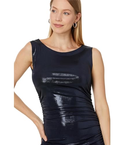 Image of Norma Kamali Women's Sleeveless Side Shirred Gown