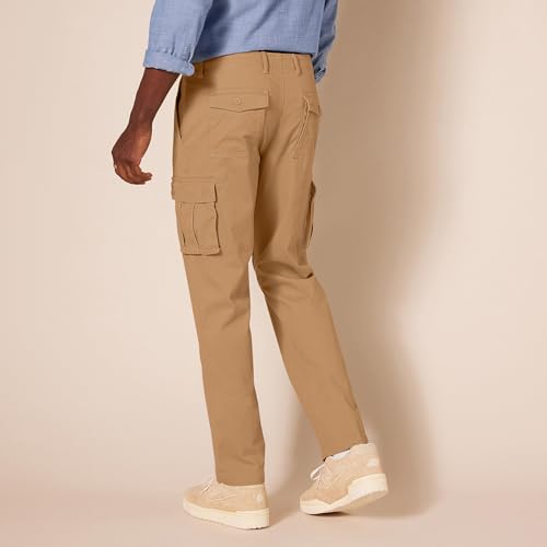 Image of Amazon Essentials Men's Straight-Fit Breathable Stretch Cargo Pants (Available in Big & Tall)