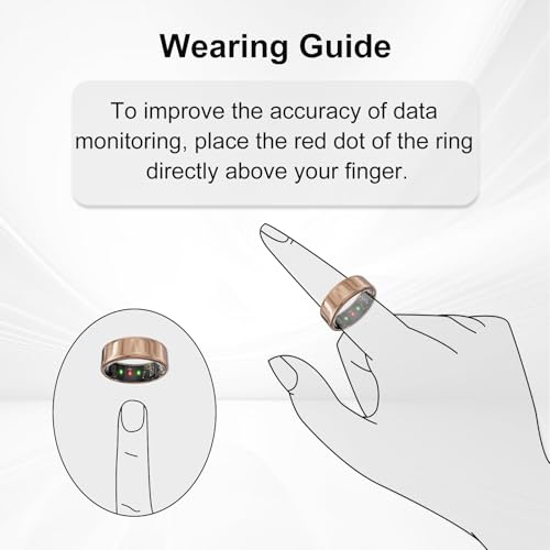 Image of POBOVi Smart Ring for Men /Women - Fitness Tracker with Sleep, HRV, Heart Rate, Blood Oxygen - IP68 Waterproof, No Subscription, iOS & Android - Sizing Kit for Accurate Fit (Includes Ring Sizer Only)
