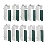 Accessoires pour volets roulants conçus pour les résidents, les propriétaires et les personnes qui apprécient une installation rapide sans perçage. Support de volet roulant en PVC compatible avec la plupart des systèmes Klemmfix.