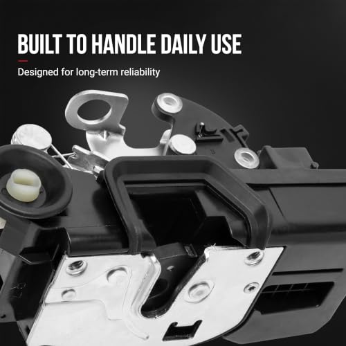 Image of Rear Passenger Side Power Door Lock Actuator - Compatible with Cadillac, Chevrolet, GMC - Escalade, Tahoe, Yukon - Door Lock Actuator Motor - OEM Door Lock Actuator - Replaces 15785127, 15896625