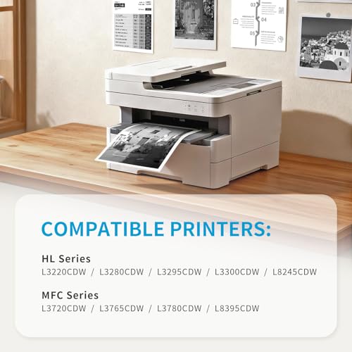 Image of TN229XL tn 229xl Black Toner Cartridge with Chip Compatible for Brother TN 229xl TN-229 229XL Toner Cartridges Work for MFC-L3780CDW HL-L3280CDW MFC-L3720CDW HL-L3220CDW HL-L3300CDW (2 Black)