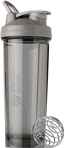 BlenderBottle Pro Series Tritan Pro32 �v���e�C���V�F�C�J�[ �u�����_�[�{�g�����K�i 32oz �e��940ml (������700ml) �X���[�N�O���[ BBPRO32 SG
