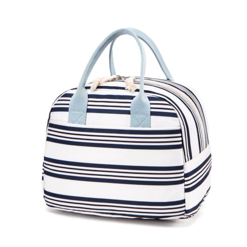 Image of LOVELYWIND Lunch Box for Women Cute Lunch Bags for Women Lunch Tote Bags Reusable Insulated Lunch Box Large Capacity Reusable Insulated Cooler for Work or Travel Gifts or Beach