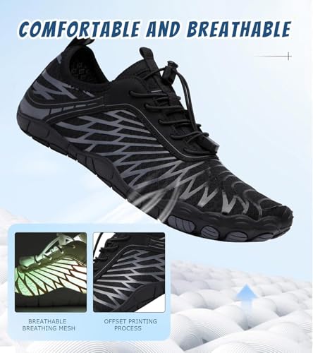 Chaussures de course sur sentier imperméables et antidérapantes