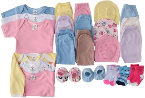 42 Peças Enxoval Maternidade Body E Mijão