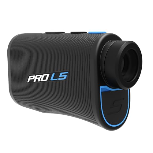 Shot Scope PRO L5 Golf Rangefinder with OLED Display, Adaptive Slope Technology, Targer-Lock Vibration, 1300 yard range & x7 magnification - Image 4