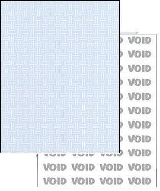 Blue 8-1/2x11-24lb Basketweave Security Paper 500/pkg