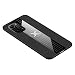 Produktbild GOGME Hülle für Xiaomi Poco F3 / Mi 11i 5G Hülle, [ TPU Rahmen ] Shockproof Handyhülle, PC + Stoff - Backcover Case Cover Canvas Design Schutzhülle. Schwarz