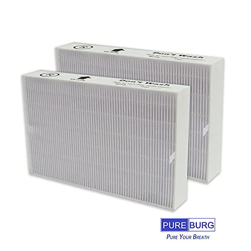 PUREBURG Replacement HEPA Filter Kit Compatible with Honeywell InSight Air Purifiers, HPA5100B / HPA5150, HRF-R1 HRFSC1 HRF-A100