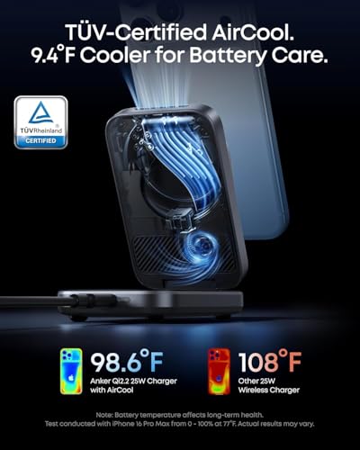 Anker Prime Foldable 3-in-1 MagSafe Charging Station 25W — view 7