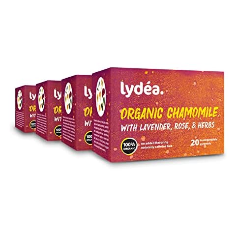Lydea Bio-Kräutertee, Kamille mit Lavendel, Rose und Kräutern Cover