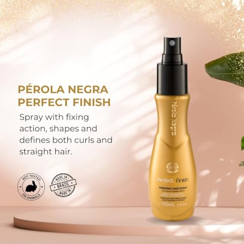 Pérola Negra Fixing Hair Spray 3.38 Fl.oz miniatura 4