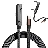 Compatibilité universelle multi-appareils: Ce cable chargeur usb c est compatible avec une large gamme d’appareils USB-C : smartphones Android, iPad, MacBook, Nintendo Switch et plus encore. Le support cable intégré facilite l’utilisation quotidienne à la maison ou au bureau