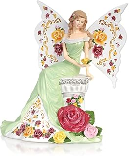 The Bradford Exchange - 'The Magic Of Roses' Angel Figurine