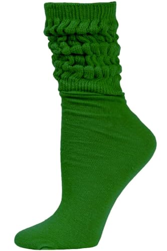 Image of The Branch Eloise Women's Cotton Slouch Socks, Woman's Knee High Boot Socks