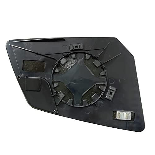 KYYET Left Driver Side Heated Mirror Glass Assembly with Backing Plate Compatible With GMC Acadia Chevrolet Traverse Saturn Outlook Replaces 15951926 - Thumbnail 3