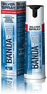 Banda-Sil Silver Liquid Gel Spray, 1oz