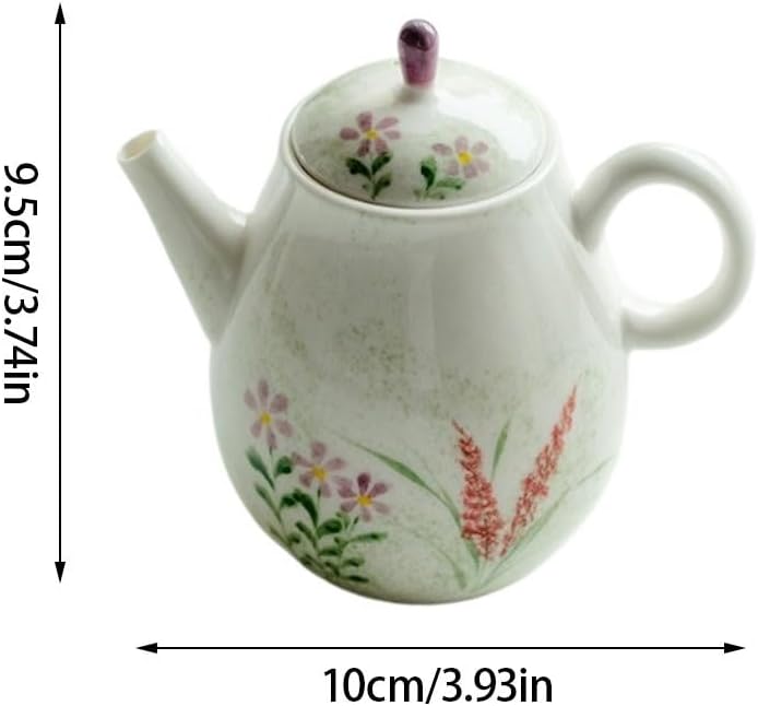 Ceramic Teapot Household Filter Tea Maker Pure Hand-painted Kung Fu Tea Set Ceramic Multi-function Teapot 150 Ml Teapot Tea Pot Ceramic