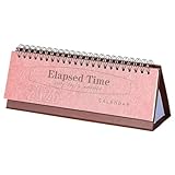 小さなデスクカレンダー 2026 、大きな罫線ブロックプランナー、厚紙マンスリーカレンダー 1 月 12 月計画用、ホームオフィス教室寮研究ワークデスクオーガナイザー、学生へのクリスマス新年ギフト