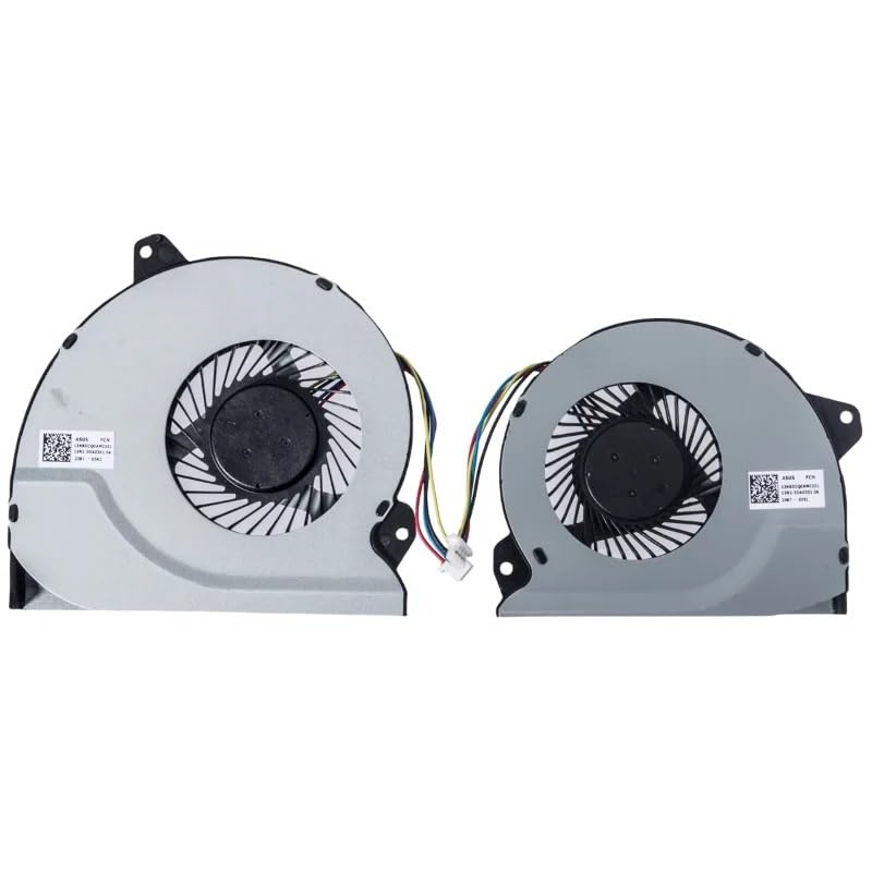 Wentylator chłodzący procesora GPU ASUS dla ROG Strix GL702VMK GL702VML GL702VM GL702VS DFS2000054Q0T FJ9U DFS551205ML0T FJ9T