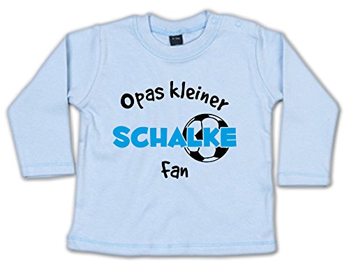 G-graphics Opas Kleiner Schalke Fan Baby Sweatshirt 268.0278 (3-6 Monate, blau)