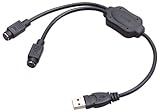 Belkin USB Sok/2-Din6F; USB to PS/2 Modular Adapter
