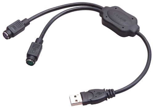 Belkin USB Sok/2-Din6F; USB to PS/2 Modular Adapter