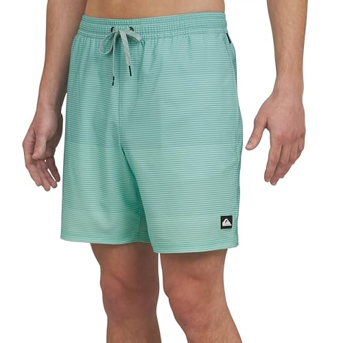 Quiksilver Men's Swimwear Regular Fit Stretchable Comfort Liner Swim Trunks,