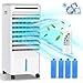 Produktbild 4 in 1 Mobile Klimaanlage 5L Kapazität Air Cooler Klimagerät 3 Stufen | Timer |Ventilator AC Luftbefeuchter| Luftkühler |Nachtmodus