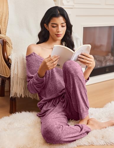 2-Piece Ekouaer Women's Henley Pajama Lounge Set (Various) $13 + Free Shipping w/ Prime or on $35+ + 57% Off Code ADTIJCXN Prime - image 2