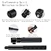 TEHAOUU Bullet Time Invisible Selfie Stick, Action Camera Panoramic Action Camera Rotating Handle Telescopic Extension Pole