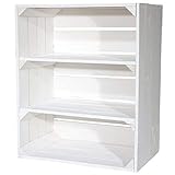 regal 50 cm breit 80 cm hoch Schwere, stabile Kiste - ideal für Regal- oder Möbelbau, Beistelltischen, HiFi-Regal