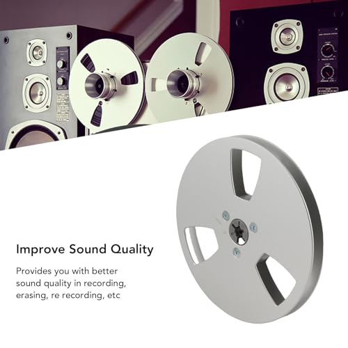 Carrete de cinta vacío de 5 pulgadas para proyectos de digitalización y edición de audio 7