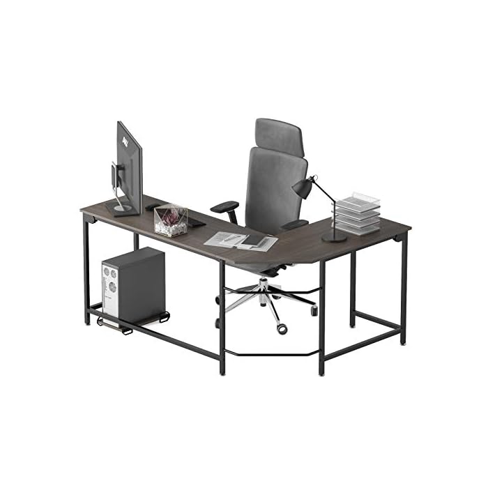 Buy Weehom 66 Inch L Shaped Desk, Corner Computer Gaming Desks for Home