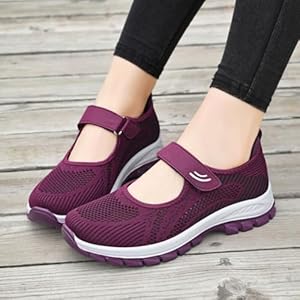 SRTUMEY Orthopedische Trainers voor Vrouwen Paar Vrouwen Lente en Zomer Antislip Wandelen Mode Lichte Schoenen Sport Casual Schoenen Schoenen voor Vrouwen UK, Blauw, 40.5 EU