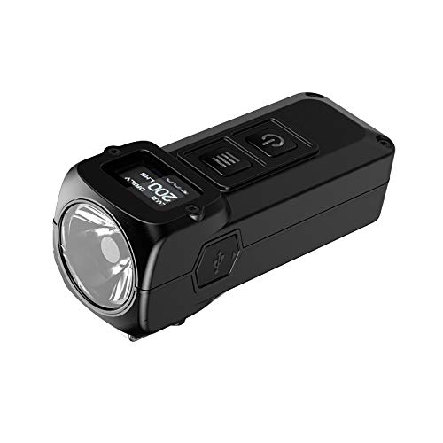 Preisvergleich Produktbild LZW Kleine Metall-Taschenlampe Wiederaufladbare Tragbare Taschenlampe Intelligente USB Mini Helle Taschenlampe Geeignet Für Den Täglichen Tragen Camping